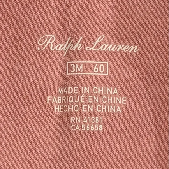 Ralph Lauren Pink Overalls - Picture 2 of 5